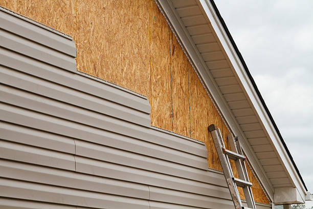 Professional Emergency Siding Repair technician working in Rolling Meadows, IL